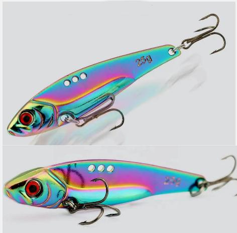 Rainbow Blade Vibe baits